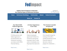 Tablet Screenshot of fedimpact.com